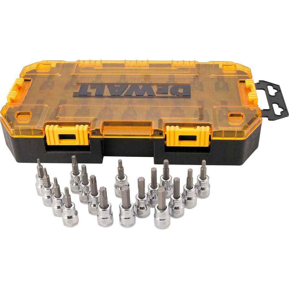 3/8 In. Drive Bit Socket Set with Case (17-Piece)