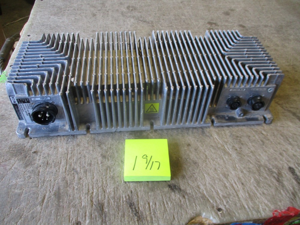 Used Eaton Power Inverter, Heavy, PS2551-YE, IN-22v-32vDC, OUT-120VAC 60hz, Mili