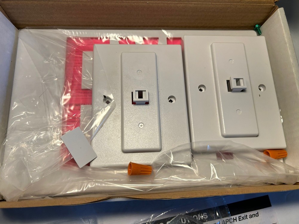 All-Pro Thermoplastic Exit Emergency Combo Cooper Lighting (Model: APC7R)