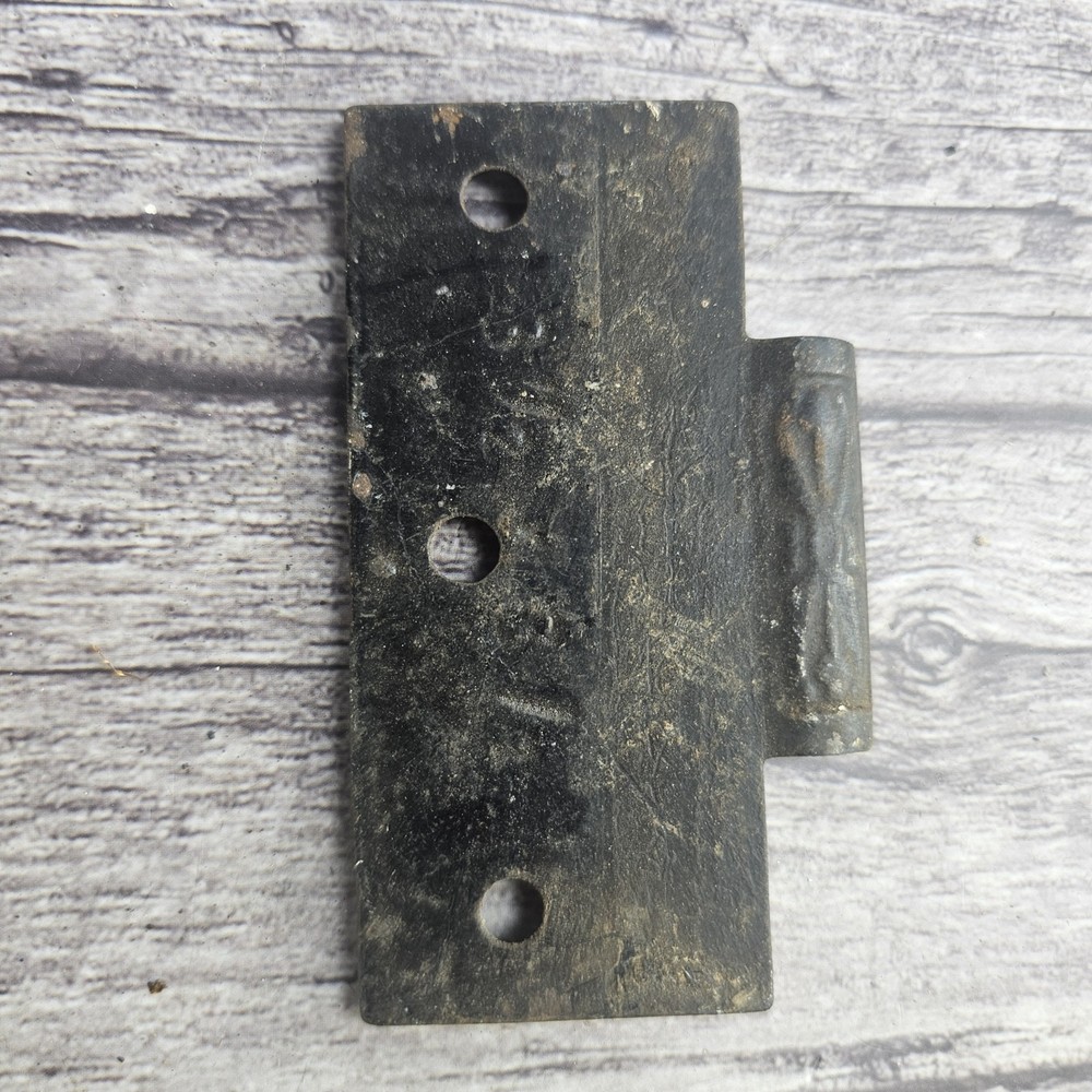 Vintage Decorative Cast Iron Hinge - Half Only - 3½" x 2”