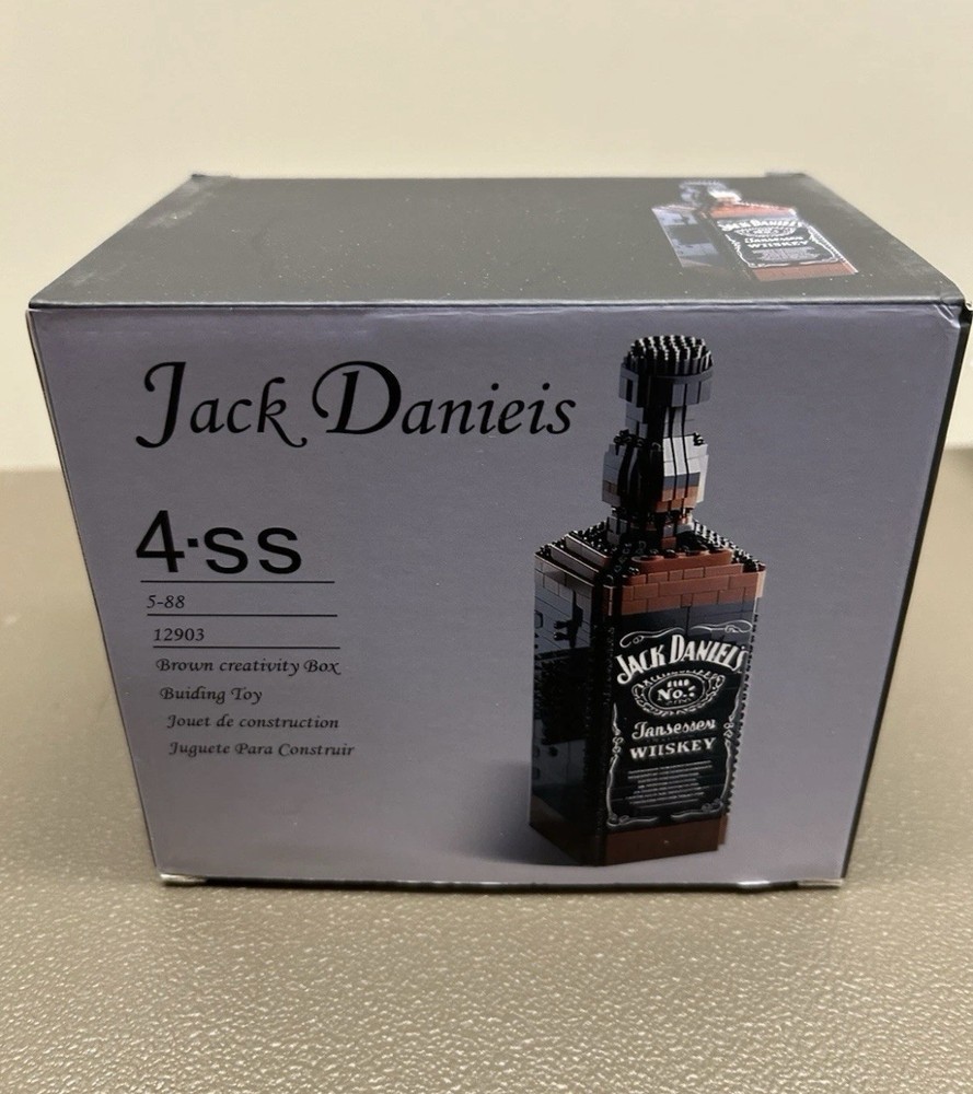 Jack Daniels Whiskey Building Block Set
