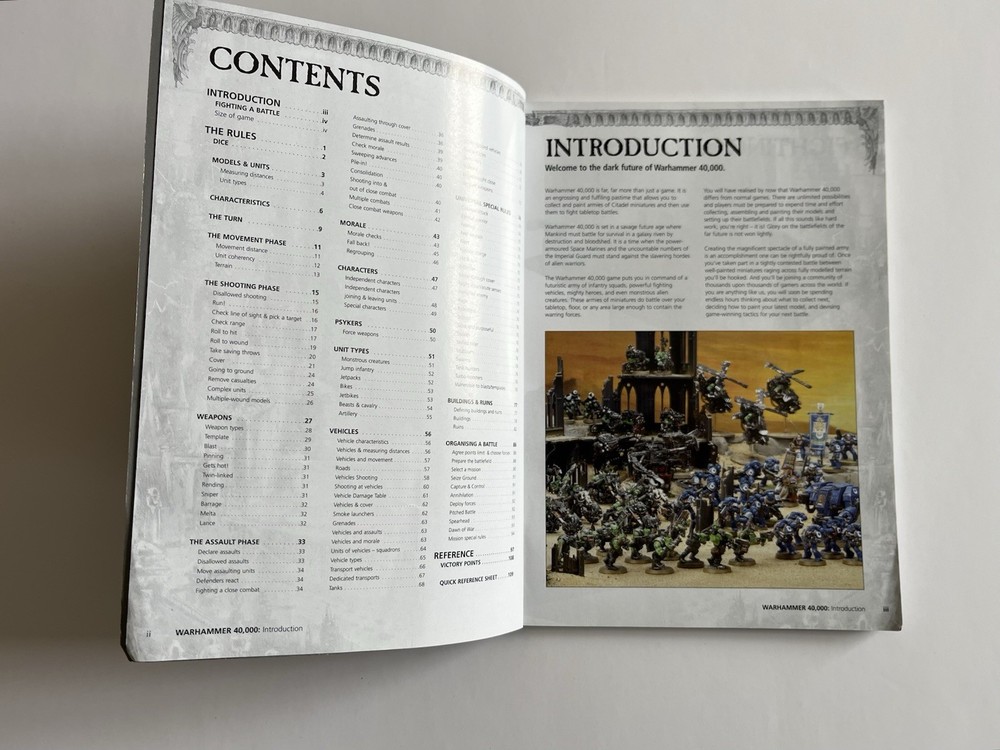 Warhammer 40K Rulebook Games Workshop 2008