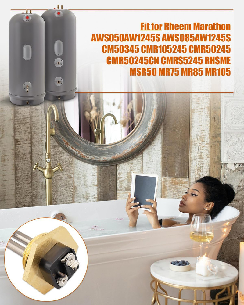 Water Heater Element Replacement Fit for Rheem Marathon, Replace SP213670, 4500W