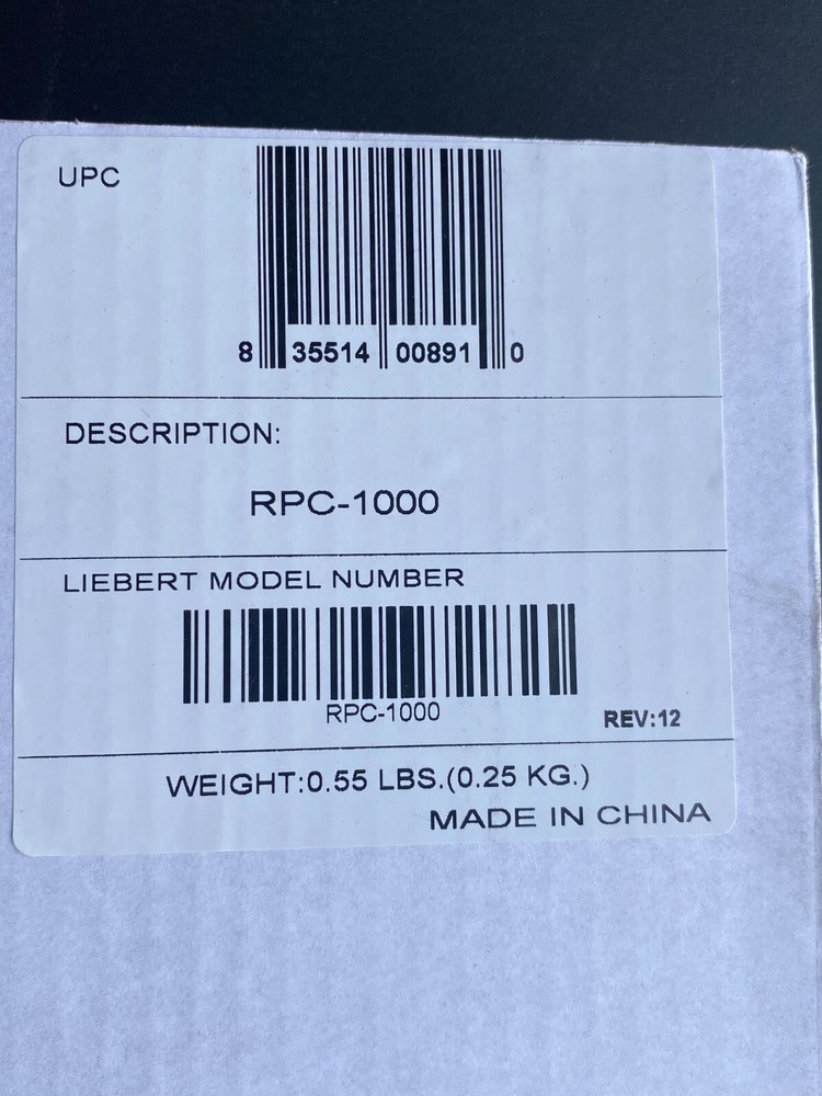 EMERSON LIEBERT RPC-1000 PDU NETWORK INTERFACE CARD 417291G