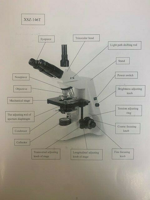 Amscope Trinocular Darkfield Microscope w/ oil condenser *NEW*