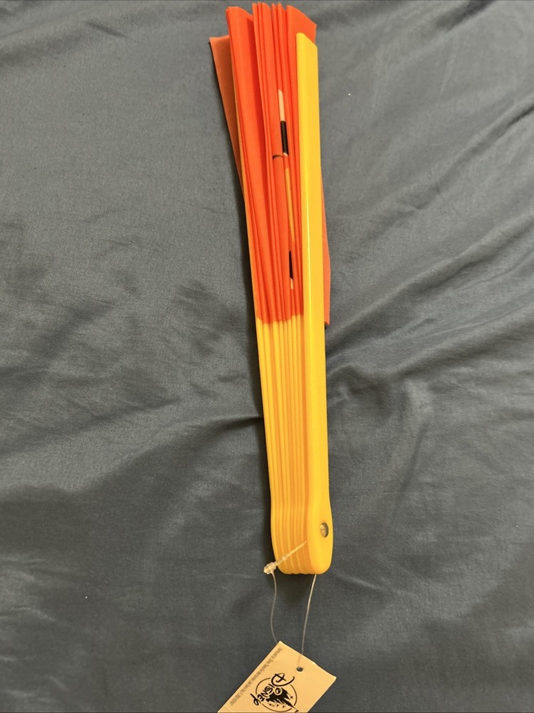 Disney Parks Orange Bird Folding Fan