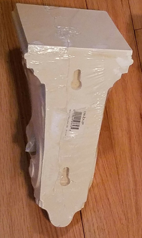 One Off White Resin Grape Corbel - NEW (More available)