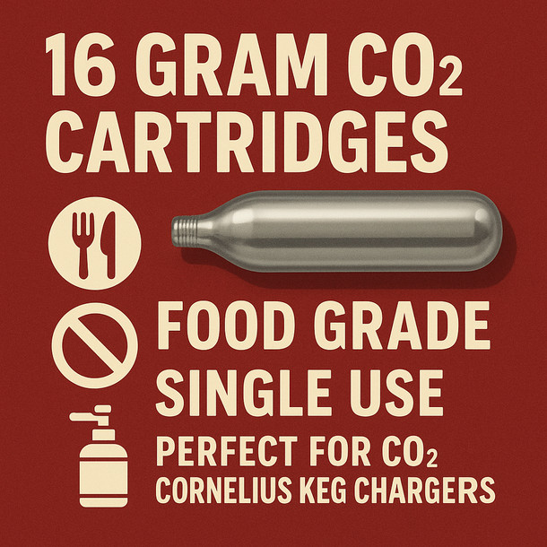 LD Carlson CO2 Cartridges 16 Gram