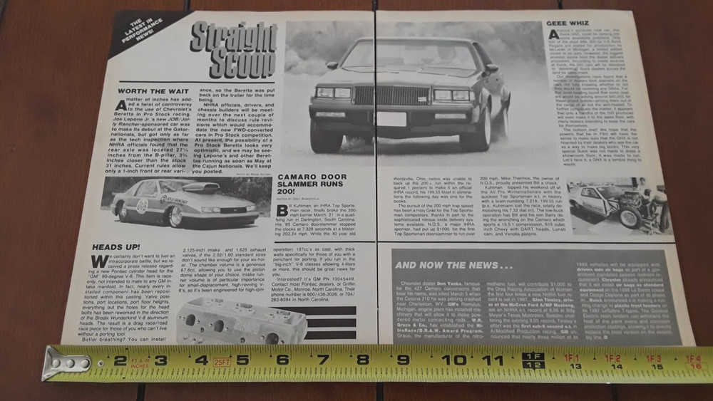 1987 BUICK GRAND NATIONAL GNX  ORIGINAL ARTICLE