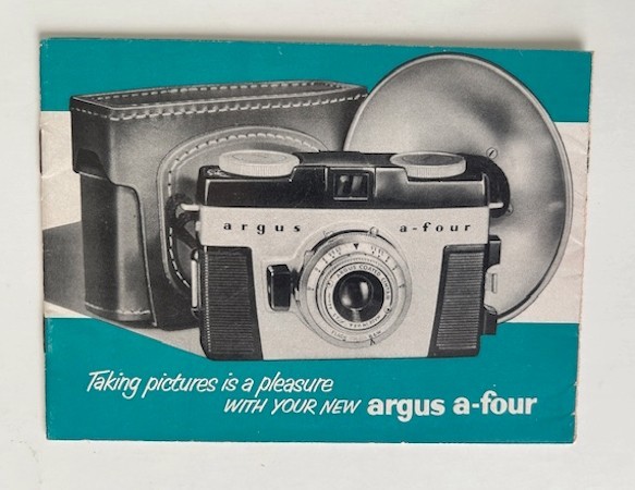 Argus a-four Instruction Manual 1953