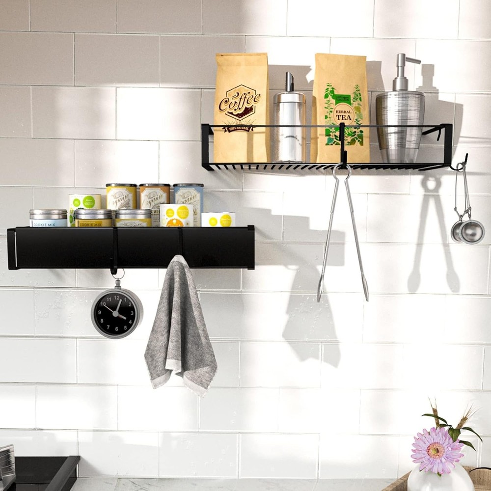 Stainless Steel Shower Caddy - Easy Install, Multi-Purpose Organizer
