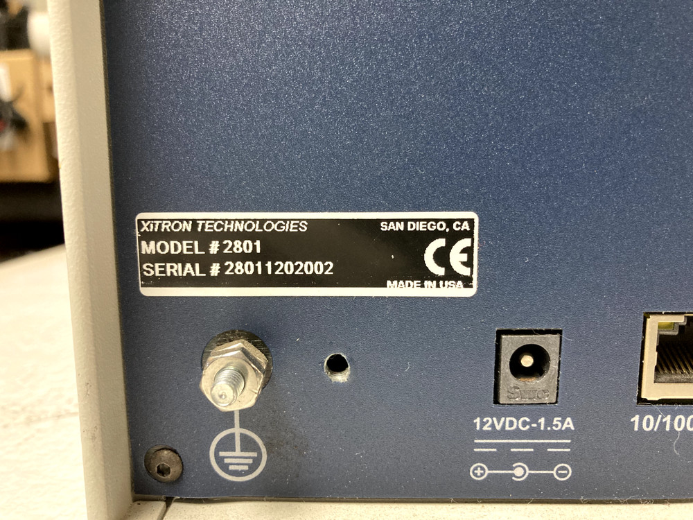 Xitron Technologies 2801 Single Channel Power Analyzer Screen Issue For Parts