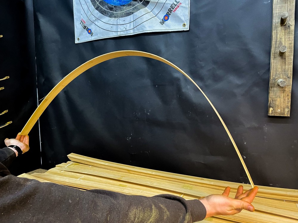 Flat Bamboo 60" Long For Bow building - Lamination