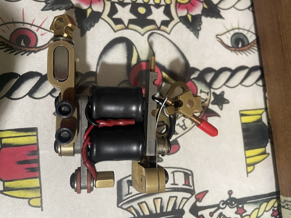 Handmade Brass Tattoo Machine