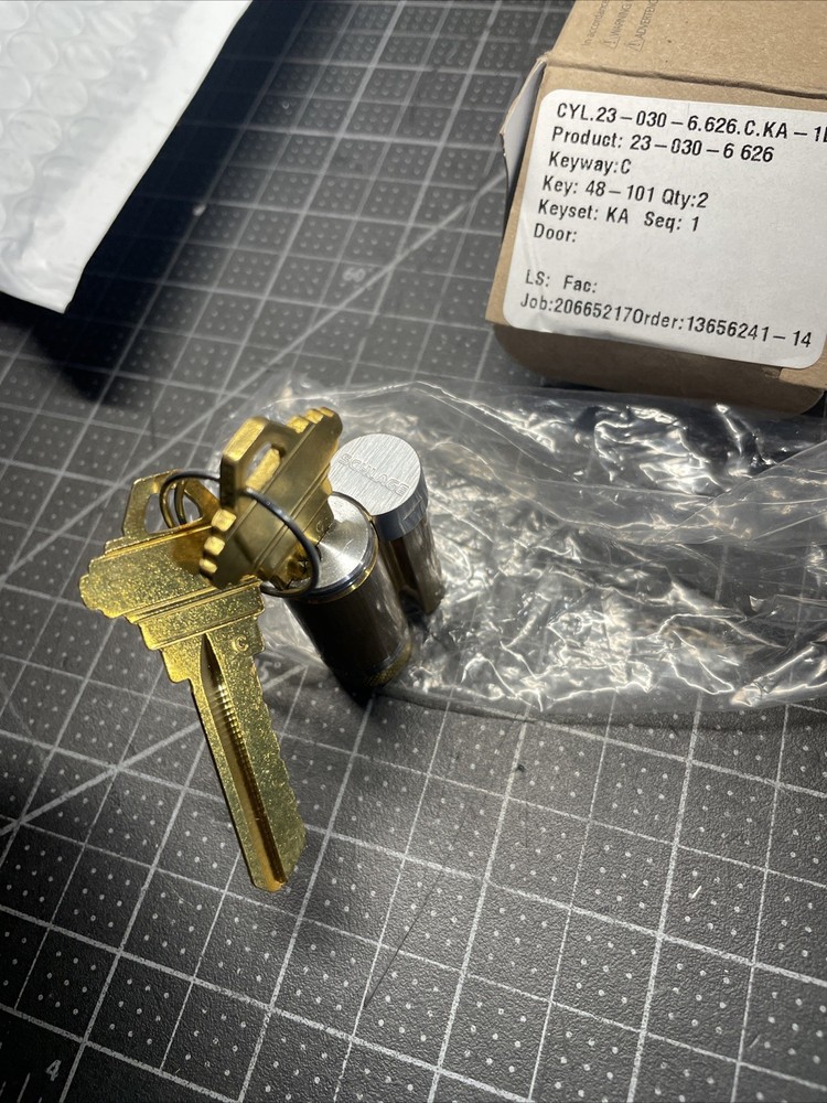 Schlage Full Size Interchangeable Core Cylinder Item # 23-030C 626