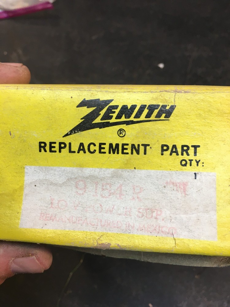 Zenith Replacement Part 9 154 R Low Volt Power Supply