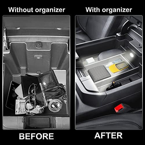 Center Console Organizer Compatible with 2019-2022 GMC Sierra/Chevy