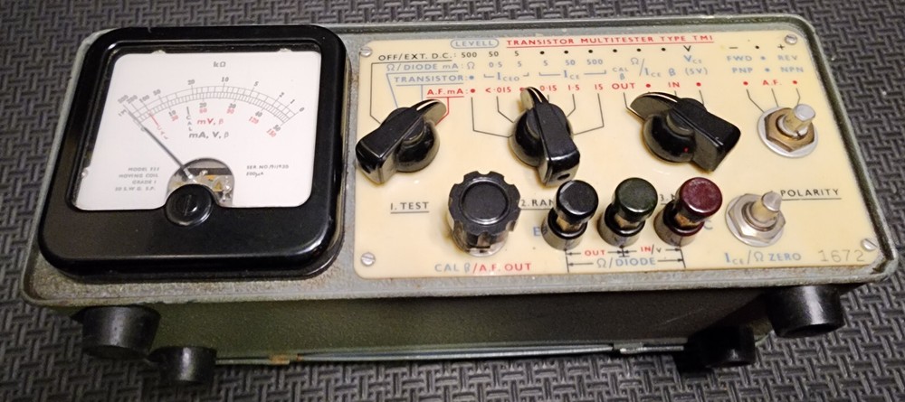 CMC Levell Transistor Multi-Tester type tm1
