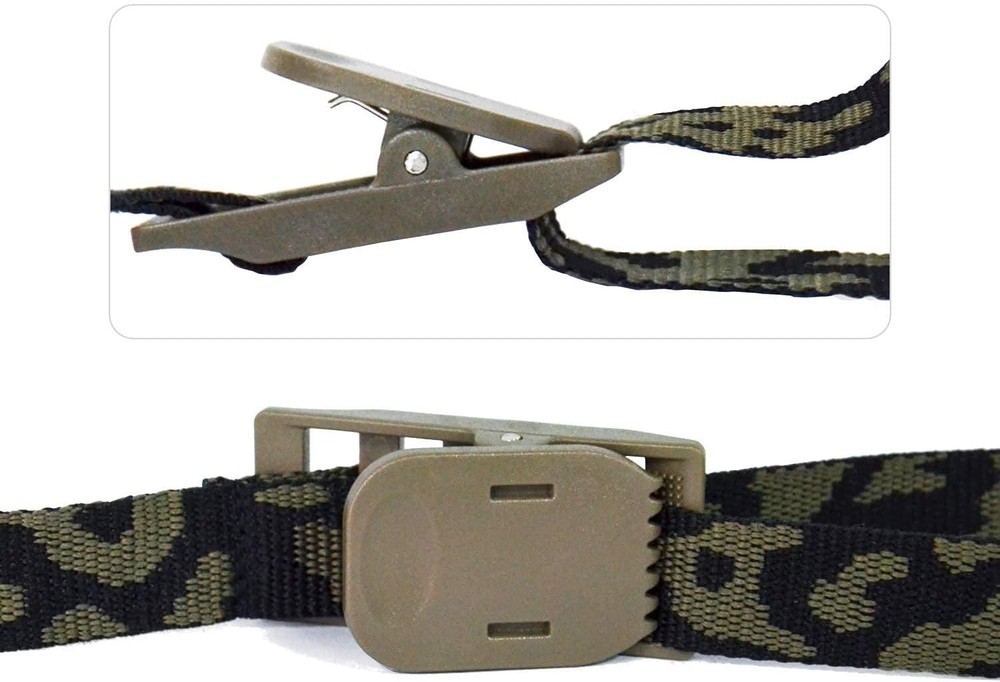 Trail Camera Mounting Straps, Nylon Fiber Straps, Deer Camera Tree Belts Kit for
