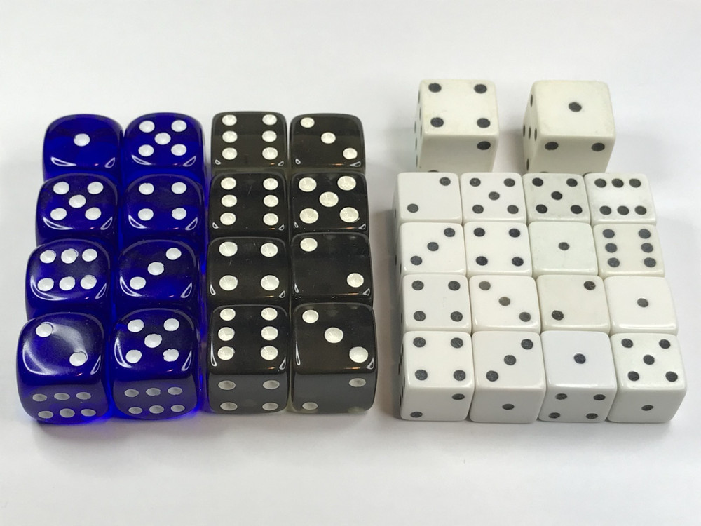 Vintage Dice lot - Game Dice - vtg