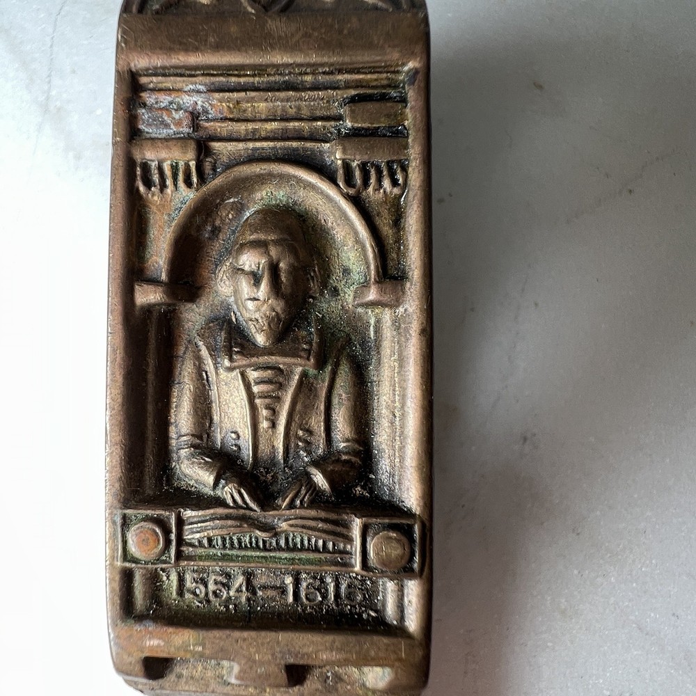 Vintage William Shakespeare Nutcracker Brass Made In England