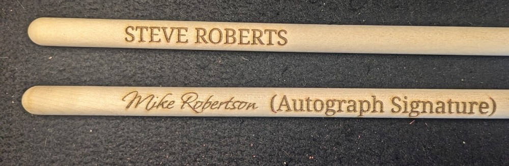 Customized Drumsticks Personalized Engraved Drum Sticks 1PAIR Gift for Musician 