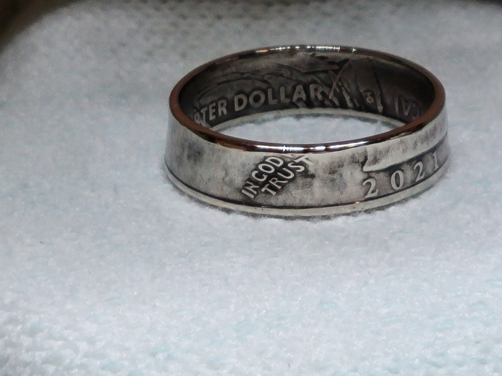 2021 - Size 10 Dated Quarter Coin Ring