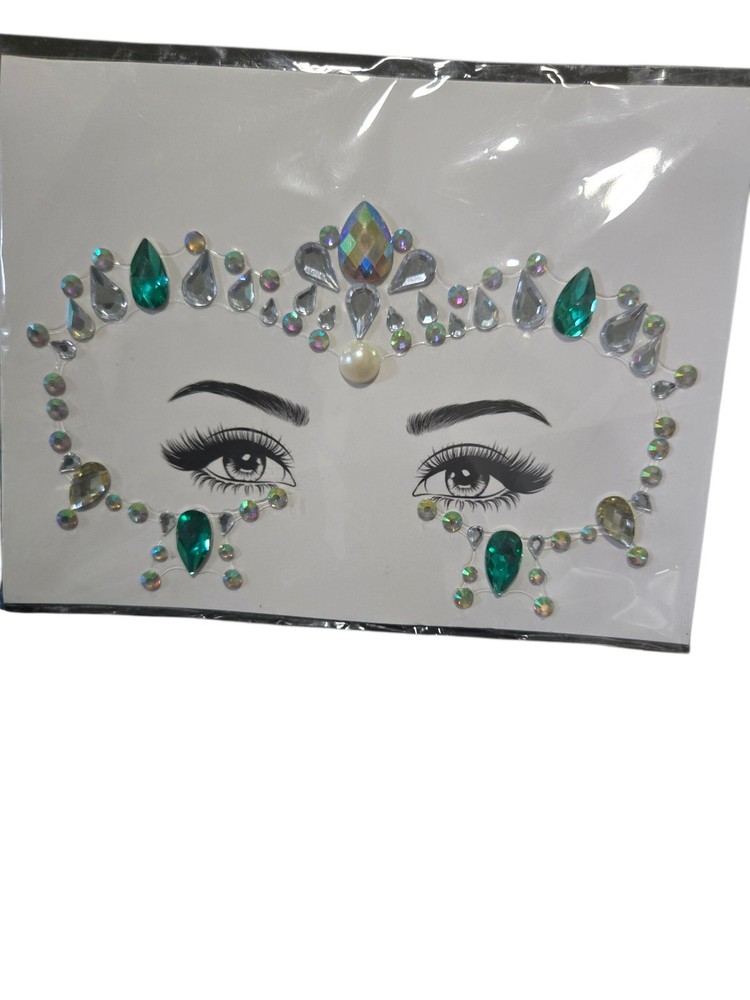 face gems cute bling sparkle