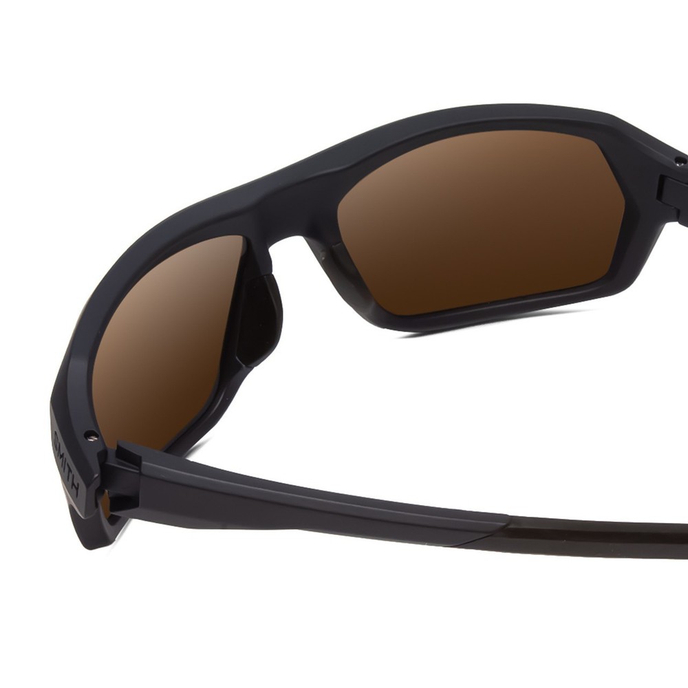 Smith Optics REBOUND ELITE Sunglasses Matte Deep Ink Frame POLARIZED Brown Lens
