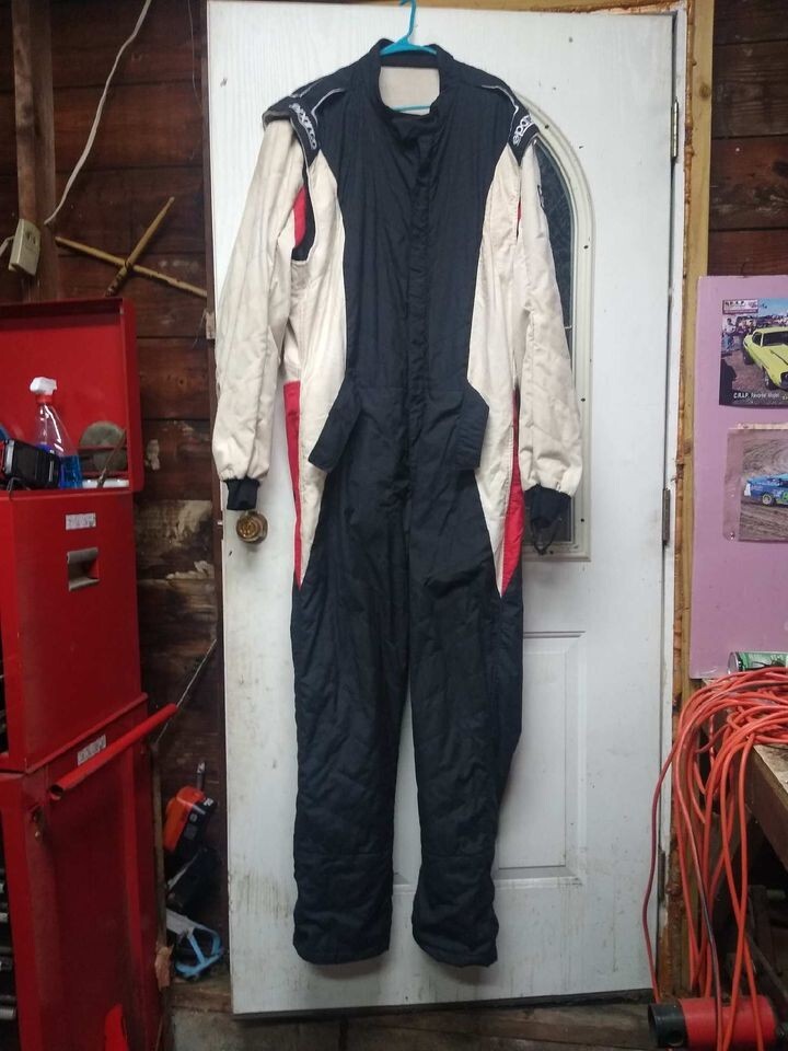 sparco fire suit size 62 used