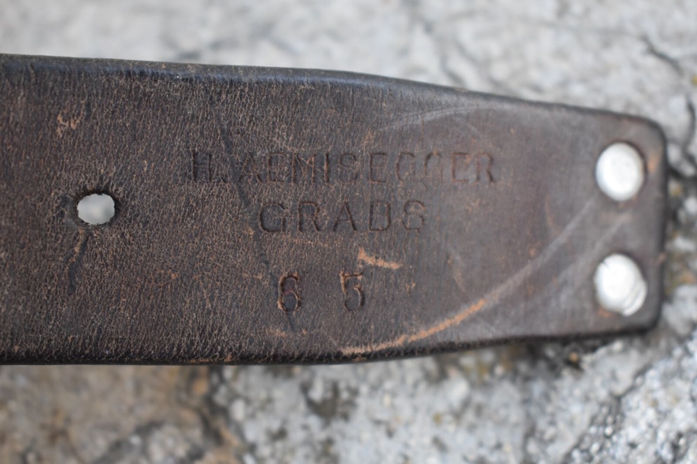 Vintage Swiss Army Belt