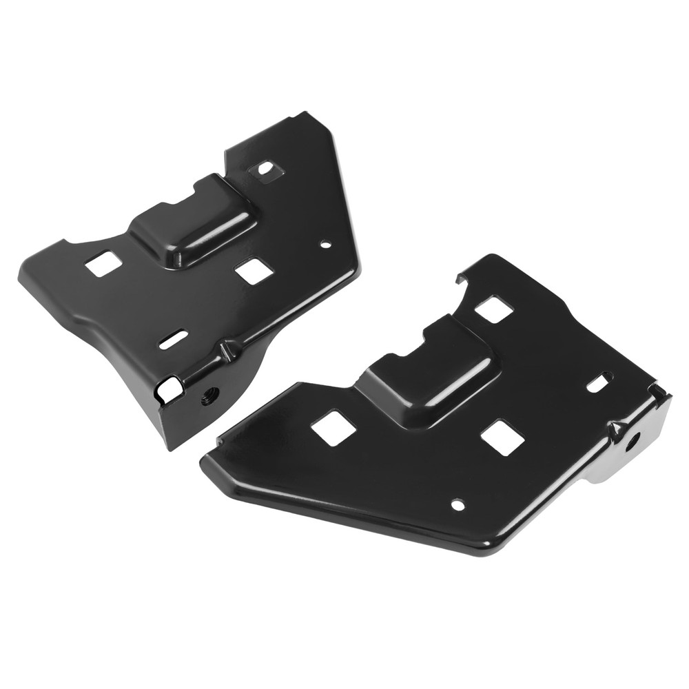 HECASA Front Bumper Bracket Compatible with Right Side & Left Side, Black