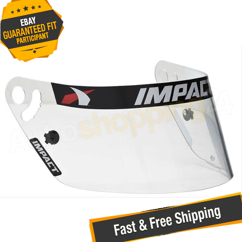 Impact Racing 13199901 Replacement Clear Helmet Shield