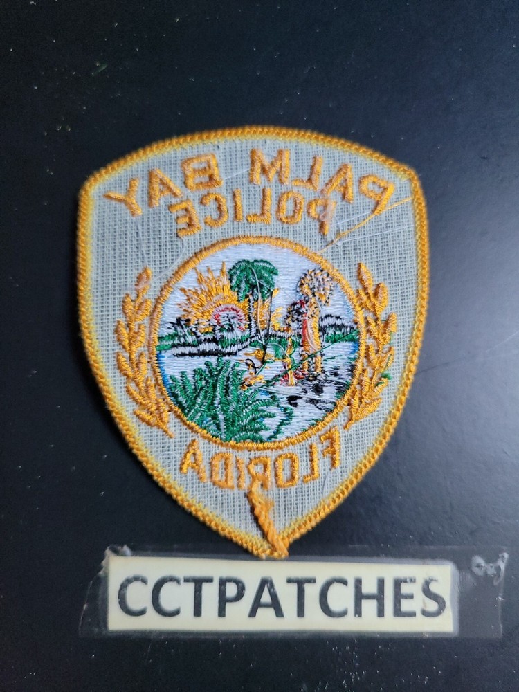 PALM BAY, FLORIDA POLICE SMALL SHOULDER PATCH FL