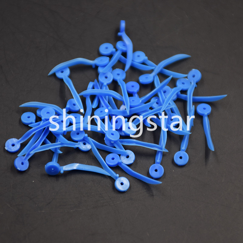 Dental Poly-wedge Available Plastic With Holes 100 Pcs/Box Same Size L/M/S/SS
