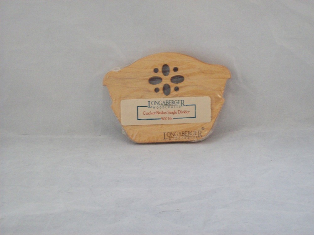 Vintage Longaberger Cracker Basket Single Divider #50016