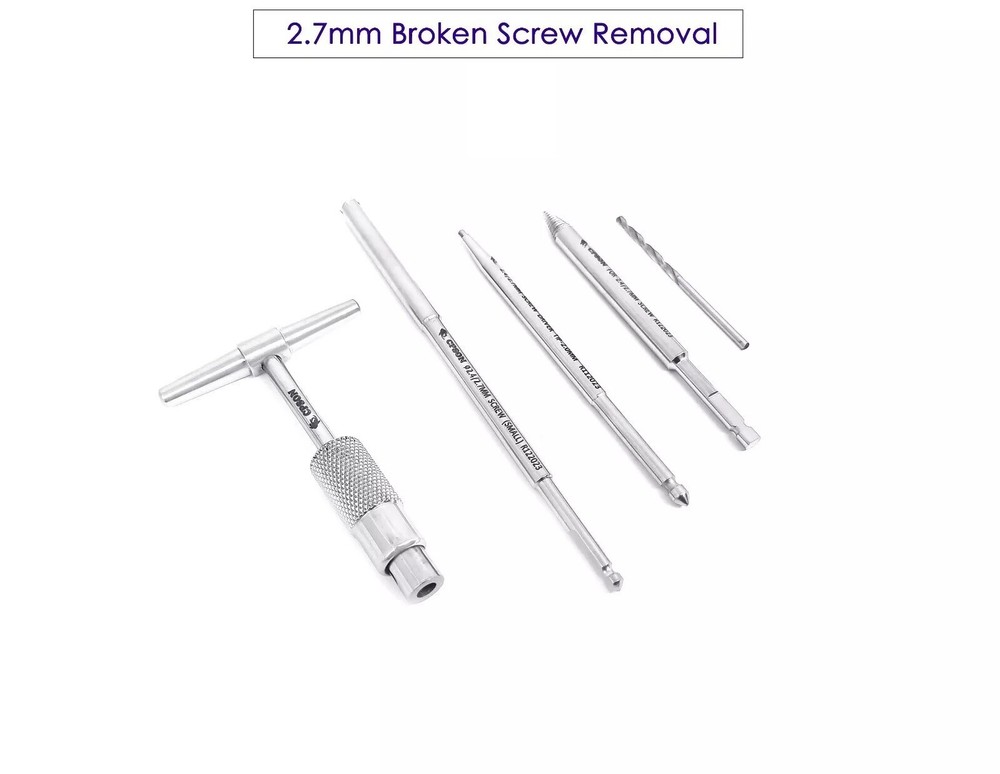 2.7mm broken screw removal veterinary surgical Instruments