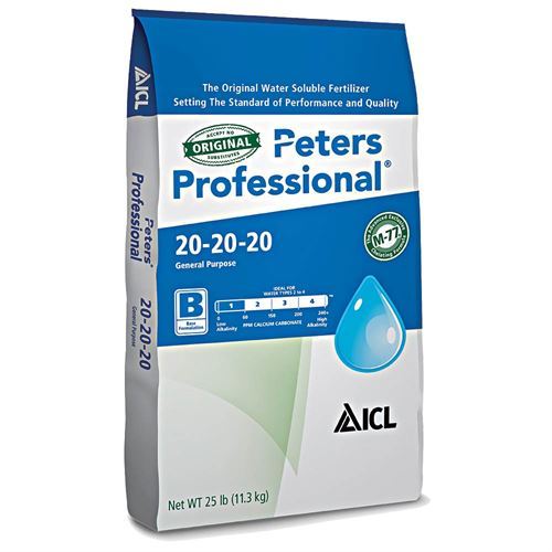 Peters Professional General Purpose 20-20-20 Fertilizer - 25 lbs