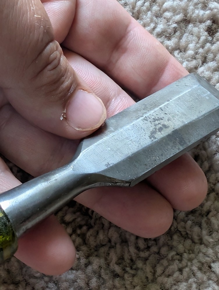 Vintage Servess 1" Woodworking Chisel