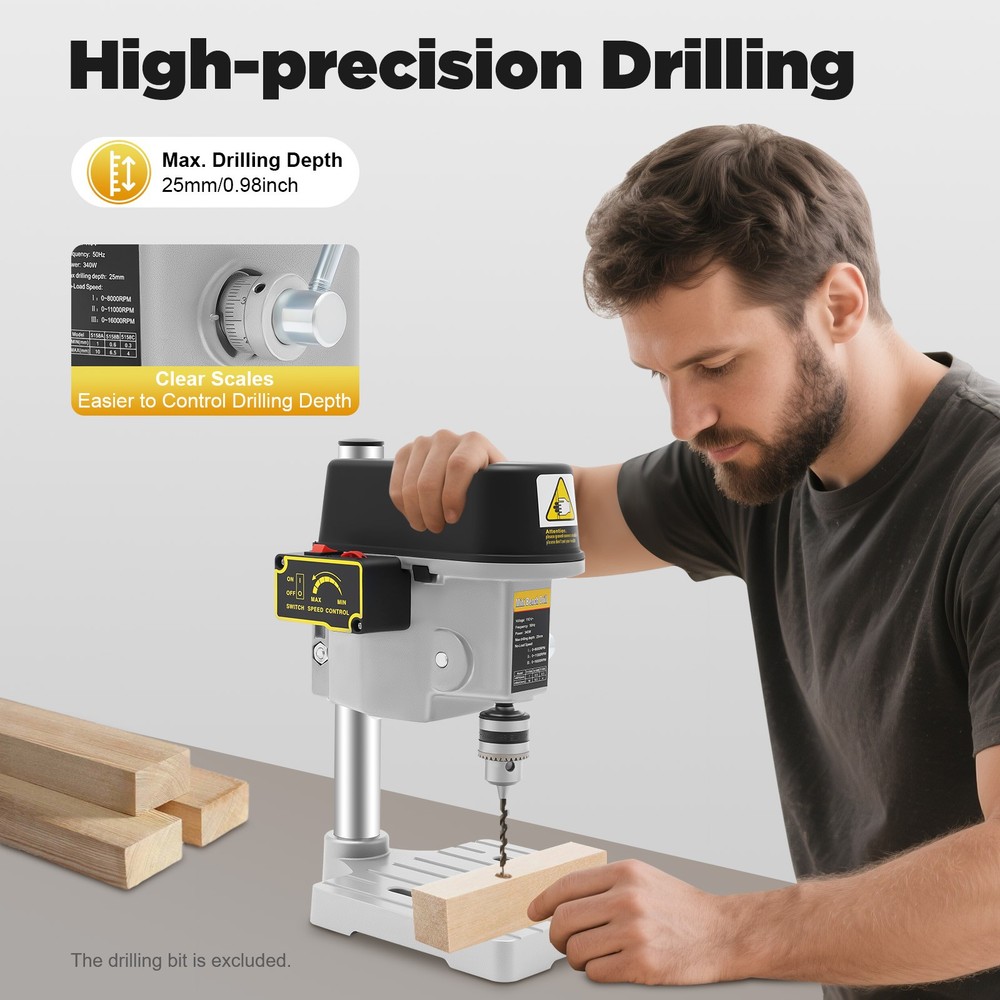 Bench Small Benchtop Drill Press Portable Drill Press Electric Mini Drill Press