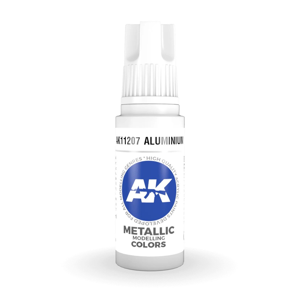 AK Interactive 3rd Gen Acrylic - Aluminium 17ml AK11207