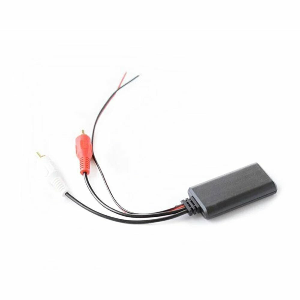 2x Car Audio Stereo Bluetooth AUX Receiver Module RCA Interface Cable Adapter US