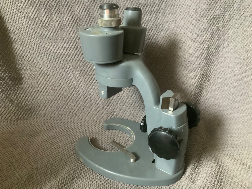 Vintage Bausch & Lomb Binocular Microscope - 10x, Original Box