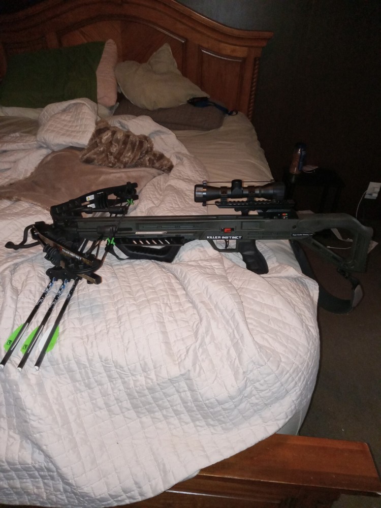 Killer Instinct Lethal 405 Crossbow Package 1000 4x32 Scope NEW