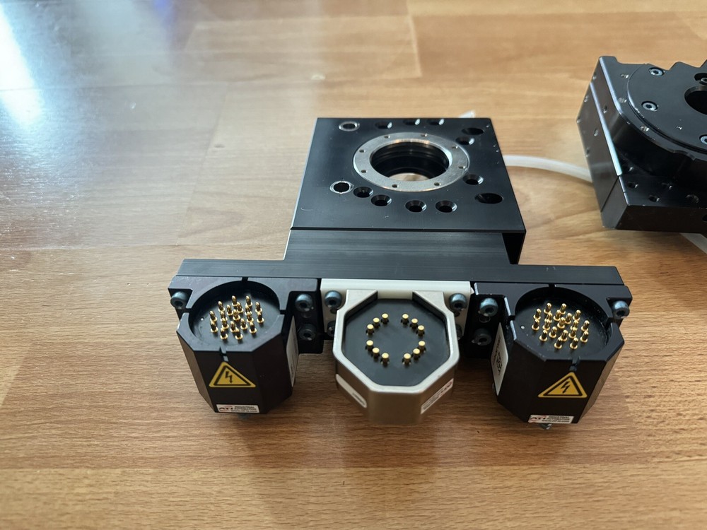 ATI SET TOOL & MASTER ROBOTIC QUICK CHANGE ADAPTERS QC028 & QC28 GOOD **