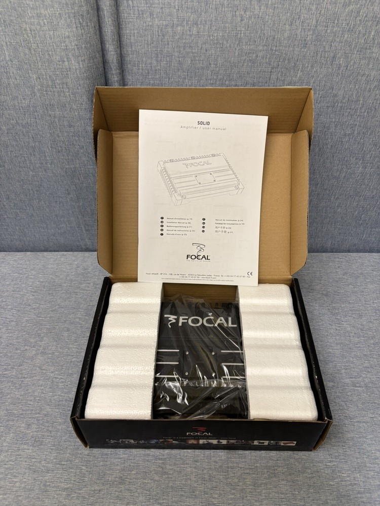 Focal Solid 2 - 200W Two Channel Power Amplifier