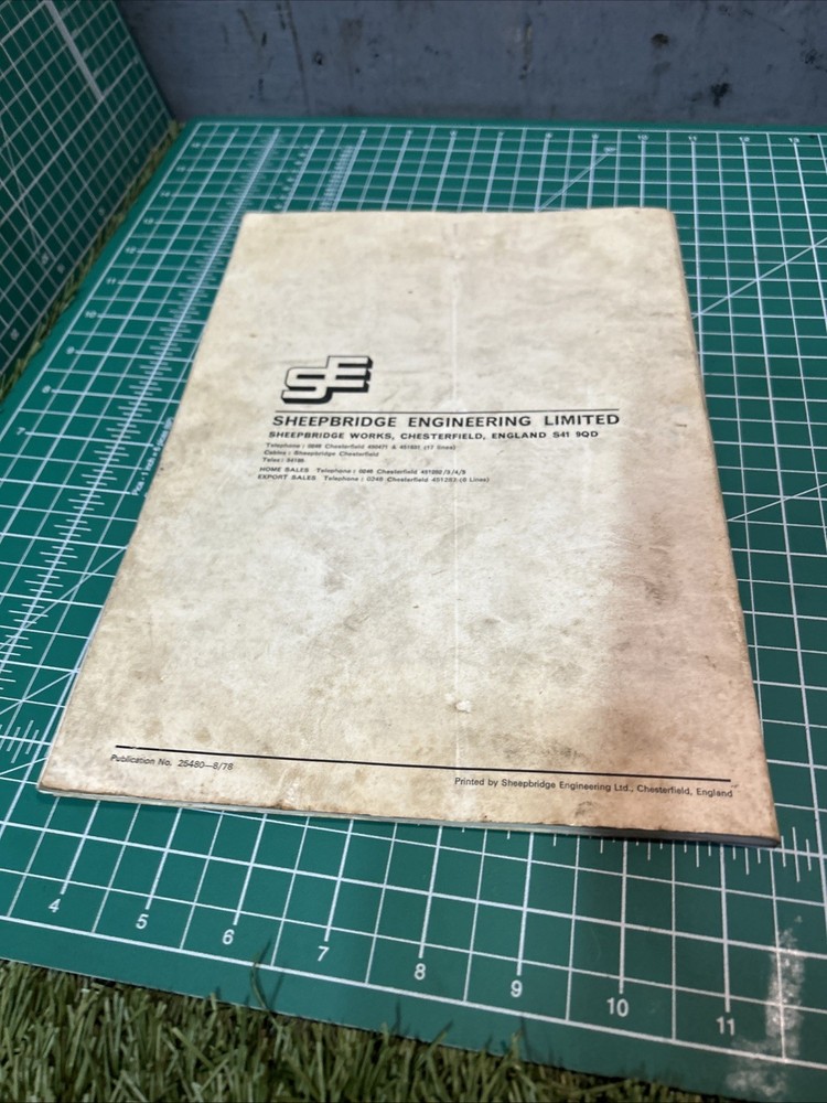 Sheepbridge Engineering Precision Pistons Publication Date: August 1978