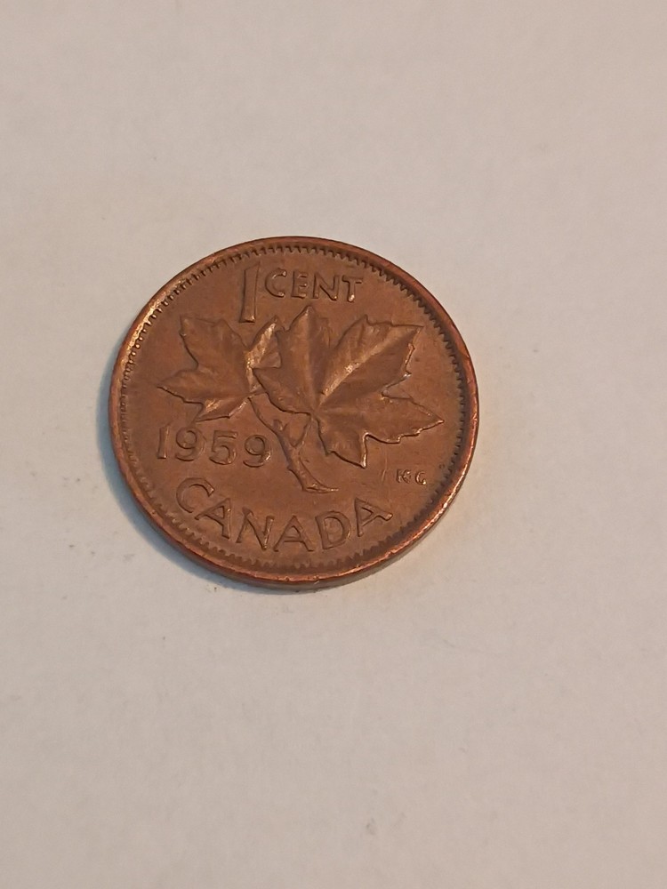 1959 Canadian Penny