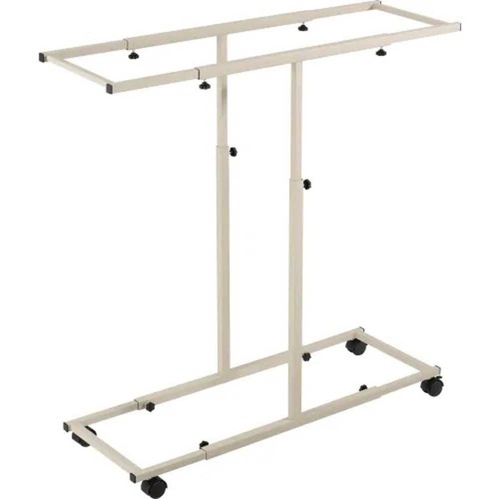 Interion? Expandable Mobile Rack, 16"W, White