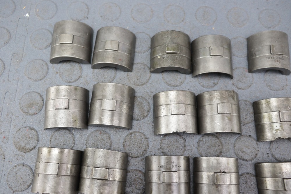 HARDINGE ( 3/4'' HEX ) B16 COLLET PADS READ DESCRIPTION ! LOC5902